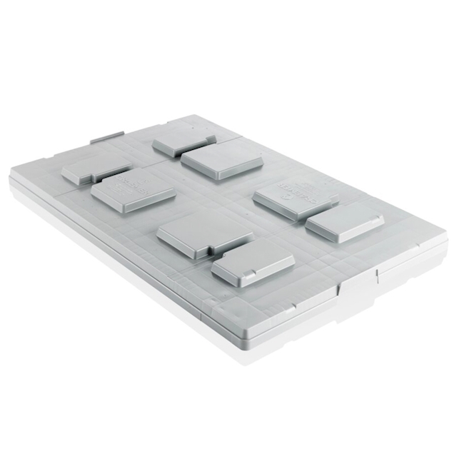 Pallet lid 1200 x 800 mm, PE-HD